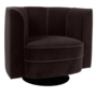 FLOWER LOUNGE CHAIR - Black