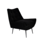 GLODIS LOUNGE CHAIR - Nero