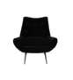 GLODIS LOUNGE CHAIR - Nero