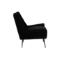 GLODIS LOUNGE CHAIR - Nero