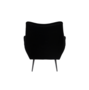 GLODIS LOUNGE CHAIR - Nero