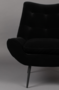 GLODIS LOUNGE CHAIR - Nero