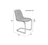 THIRSTY CHAIR - Graphite grey