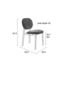 SPIKE CHAIR - Naturel / grey