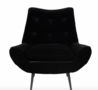 Dutchbone Loungechair Glodis Zwart