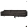 RODEO - Zwart - Chaise Longue rechts