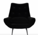 Dutchbone Loungechair Glodis Zwart_